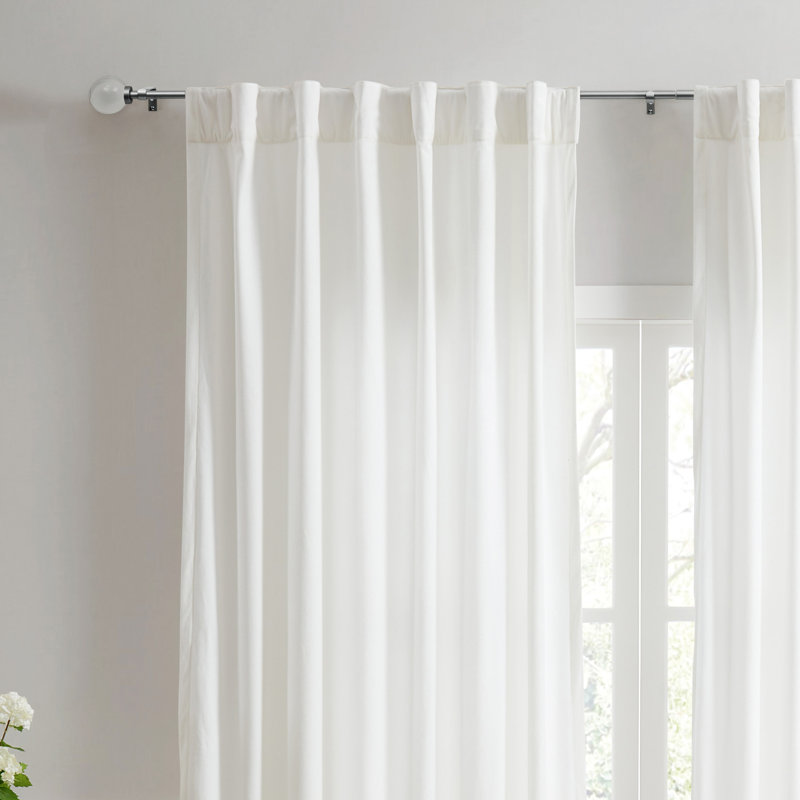 Ensemble de tiges et de faîteaux Martha Stewart Beaufort, 36" - 66", Nickel