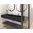 60'' Solid Surface Rectangular Vessel Bathroom Sink-1735147081