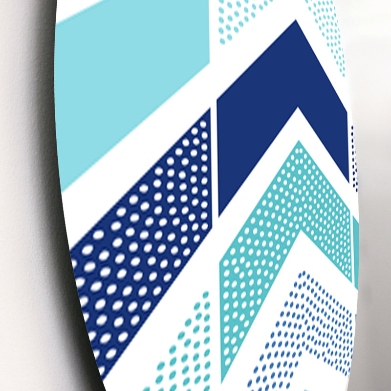 Abstract Wall Decor on Metal