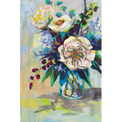 Glowing Crop by Jeanette Vertentes - Wrapped Canvas Painting
