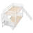 Bunk Bed with Convertible Slide and Stairway,Twin over Twin,50.60"H*42.30"W*92.80"L-2040403152