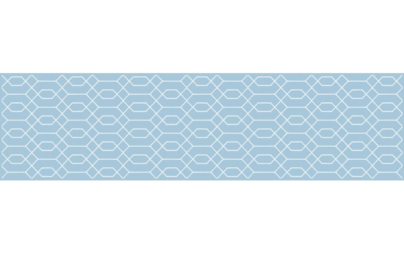 Rosalyn Geometric Kitchen Mat, Runner 66 x 250cm