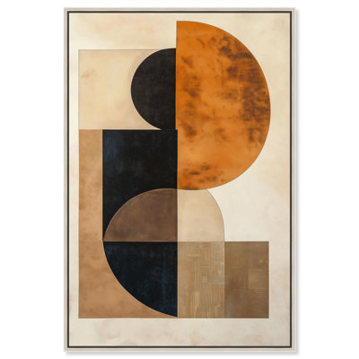 Toile «Divided Circle II» par Art Remedy