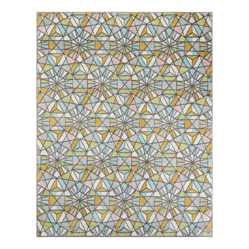 Unique Loom Vivid Whimsy Kids Rug, Rectangle 7'10" x 10'