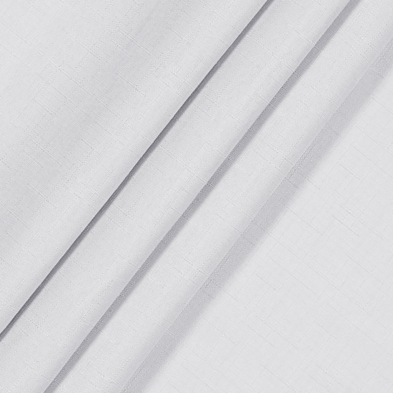 Eclipse Kendall Grommet Solid Blackout Curtain Panel, White, 42" W x 84" L