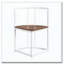 Ensemble de table de salle à manger moderne en faux marbre avec 6 chaises