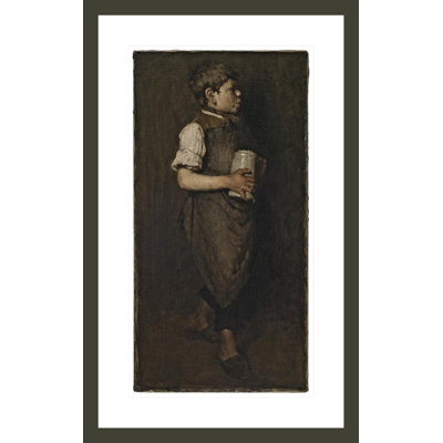 The Whistling Boy by William Merritt Chase -Framed Giclee Print