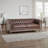 Anduin 78.75'' Rolled Arm Chesterfield Sofa, Upholstered Sofa-864535606-864535605