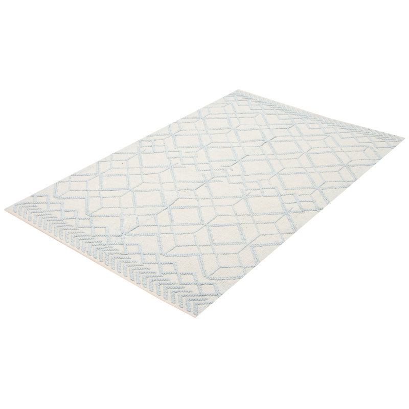 Tapis bleu clair Mulvey 5 pi 3 po x 8 pi 1 po