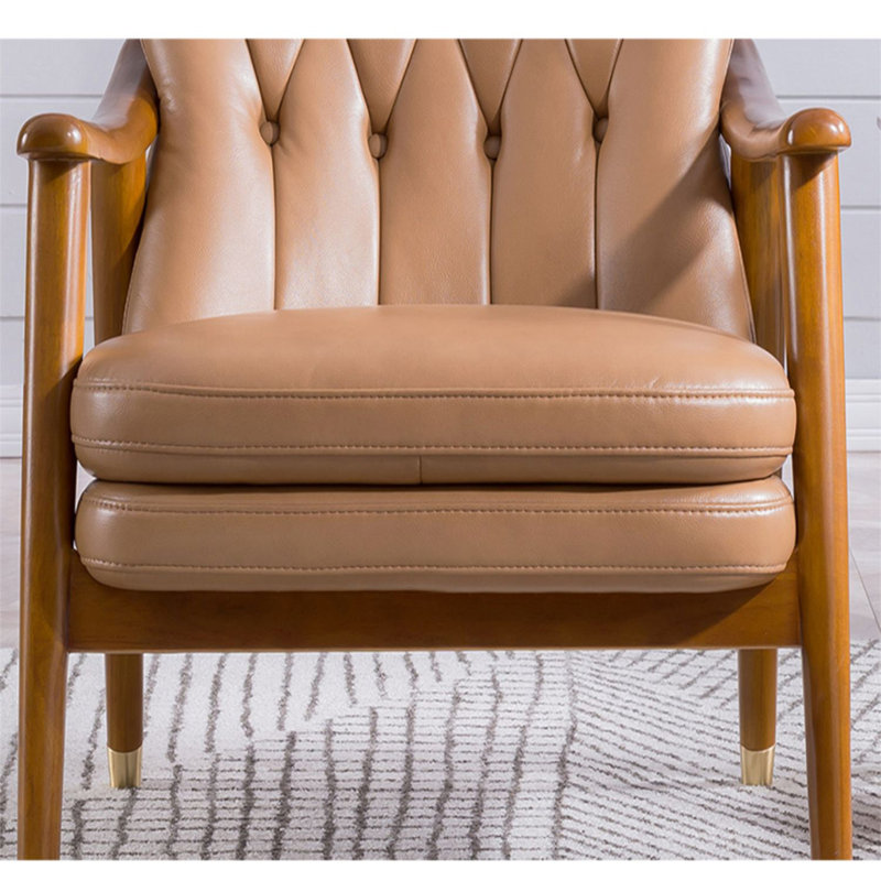 Herr, Yellowish Brown Faux Leather
