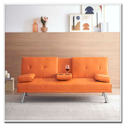 67-inch Double Folding Sofa Bed