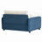 Oversized Chenille Single Sofa Chair with Colour Blocking Design and Pillows-201626892