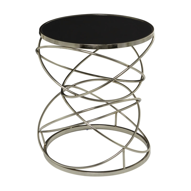 Table de bout cadrée, Argent