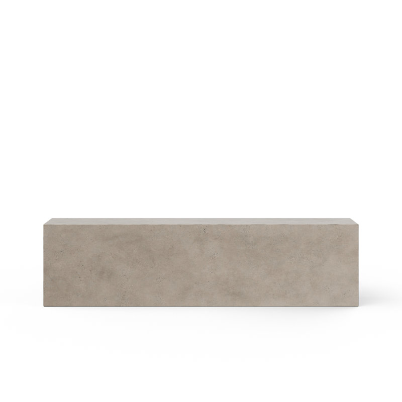 Banc de salle à manger Kareen, Gris foncé, H 18 po x l 70,75 po x P 14 po