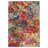 Hertzler Southwestern Blue/Orange Area Rug-1126569212