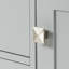 Meuble-lavabo simple 60 po avec plateau en marbre blanc de Carrare Abbate-121645826-85364018