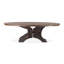 Rustic Revival Oval Solid Wood Dining Table