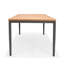 LifestyleGarden Maui Aluminum and FSC Teak Outdoor Patio Dining Table