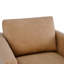 Chaise d'appoint rembourrée en similicuir-504142608