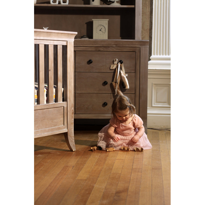 4 -in-1 Convertible Crib, Toast