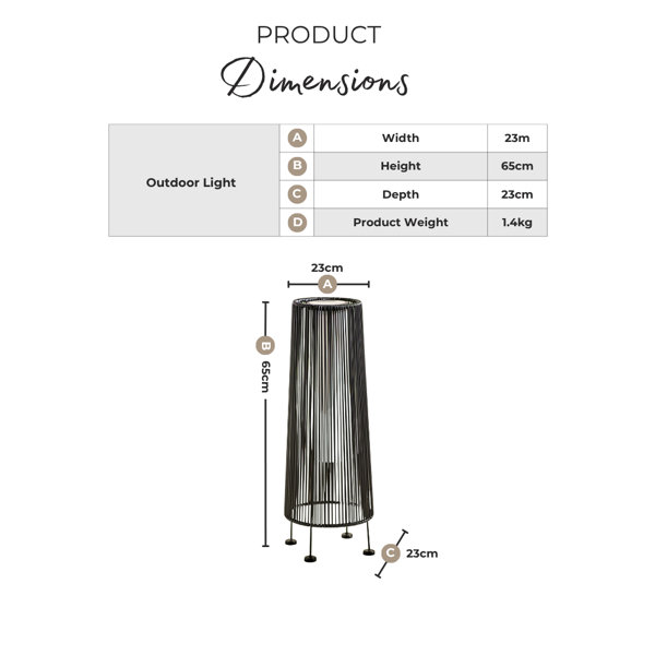 Product Dimensions