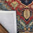 Bluffs Hand Loomed Wool/Cotton/Latex Oriental Rug in Red/Navy-1100045599
