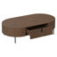 Table basse moderne en bois avec tiroirs