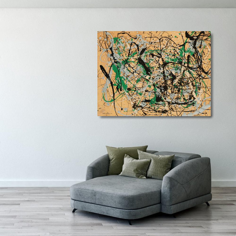 Number 17, 28" H x 37" W