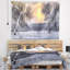 Paysage d'hiver avec tapisserie soleil-28490884