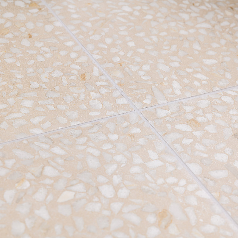 Farnese Amalfi 12" x 12" Porcelain Field Tile Wall & Floor Tile, Crema