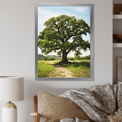 Paysage avec des impressions sur toile