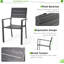 Chaise de patio empilable Enedelia