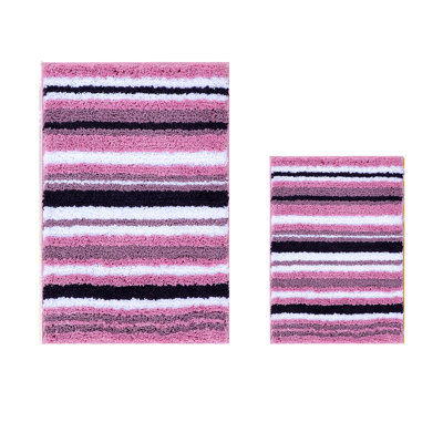 Ensemble de tapis de salle de bain touffeté à la machine 100% polyester Annaleese