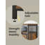 Particle Board Rectangle Accent Cabinet