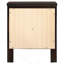 Table de chevet rectangulaire à 2 tiroirs Garrett Cappuccino-1910448347