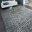 Tapis noué à la main en gris / blanc-70552059