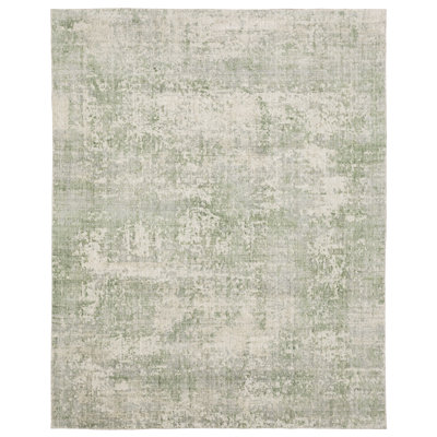 Tapis vert / gris Azaiah