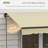 Outsunny 8' X 6.5' Retractable Awning-1148828326-1148828328