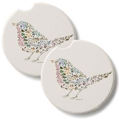 Ensemble de 2 sous-verres nature