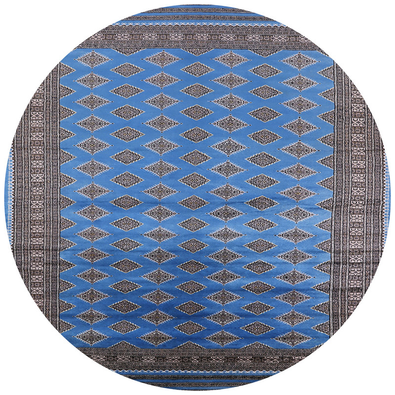 Oriental Indoor Rug, Round 4'