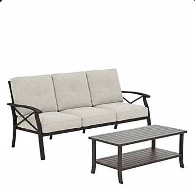 2 Piece Outdoor Patio Set