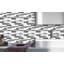 Jeedeson 12"x12" Peel and Stick Backsplash for Kitchen, Self Adhesive Wall Tiles Sticker