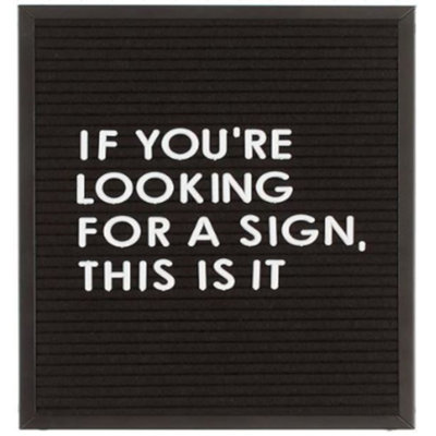 Magnetic Felt Changeable Letter Board Bulletin Board