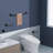 4 -Piece Stainless Steel Bathroom Hardware Set With Mounting Hardware In Matte Black
