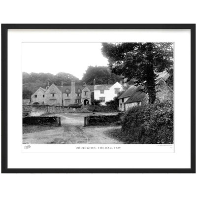 Dodington, The Hall 1929 - Single Picture Frame Print