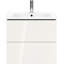 Meuble-lavabo mural simple Duravit L-Cube blanc (lavabo non inclus)-45406240