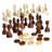 Prodigy 19-in Wooden Chess and Checkers Set