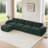 L-Shaped Soft Velvet Fabric-595898084-595898086