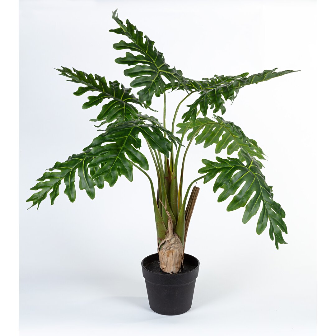 Kunstpflanze Philodendron im Topf