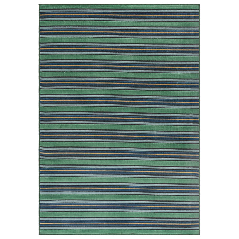 Tapis rayé Cabana 406 pour intérieur/extérieur, Rectangle 2 pi 7 po x 5 pi